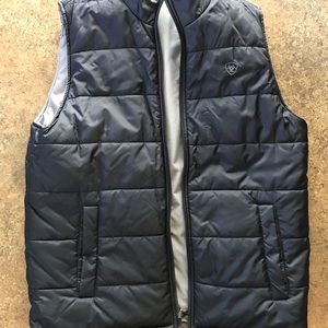 ARIAT Reversible Insulated Vest - Mens Size XL - NEW